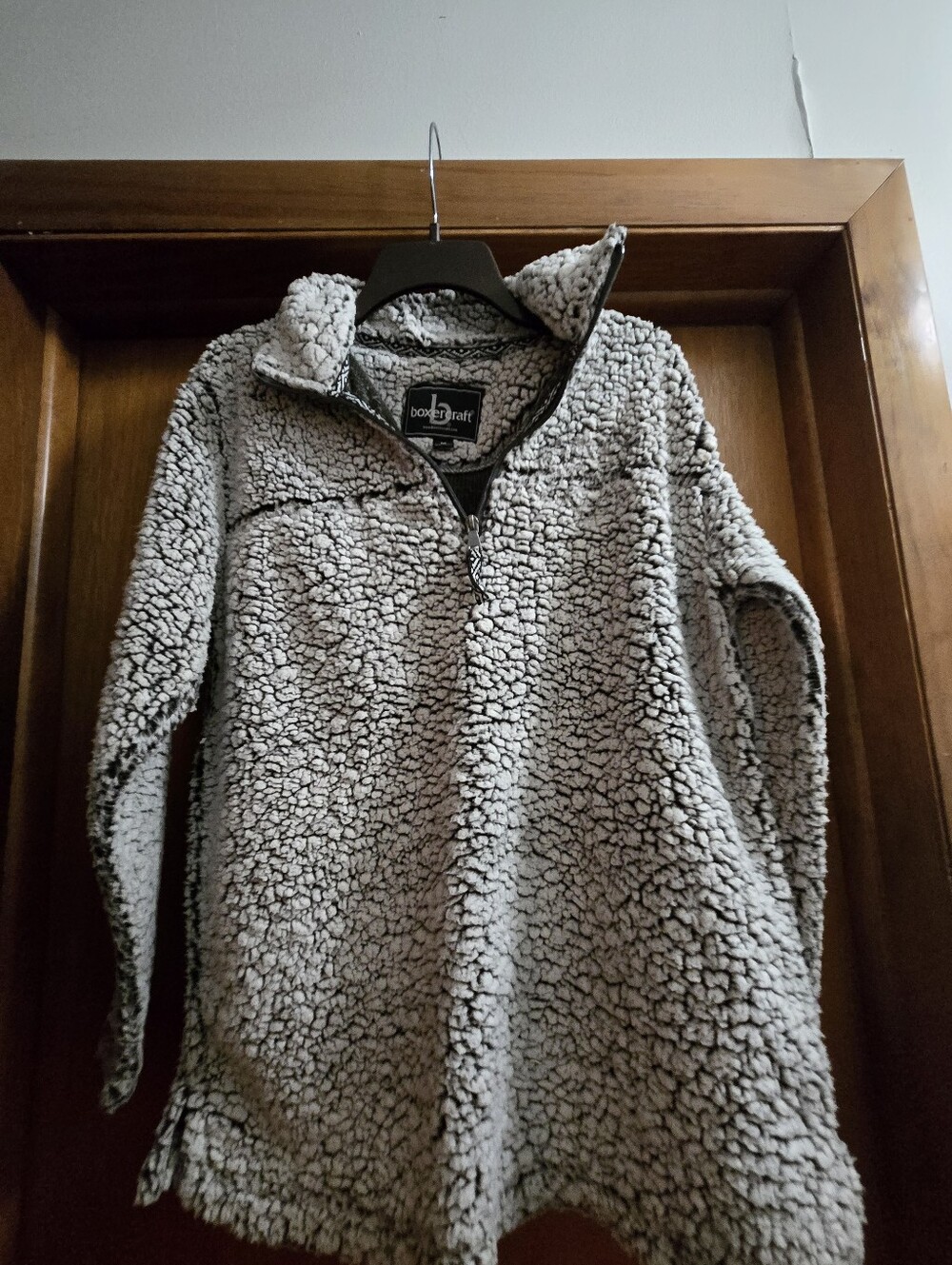 Gray Fleece Quarterzip